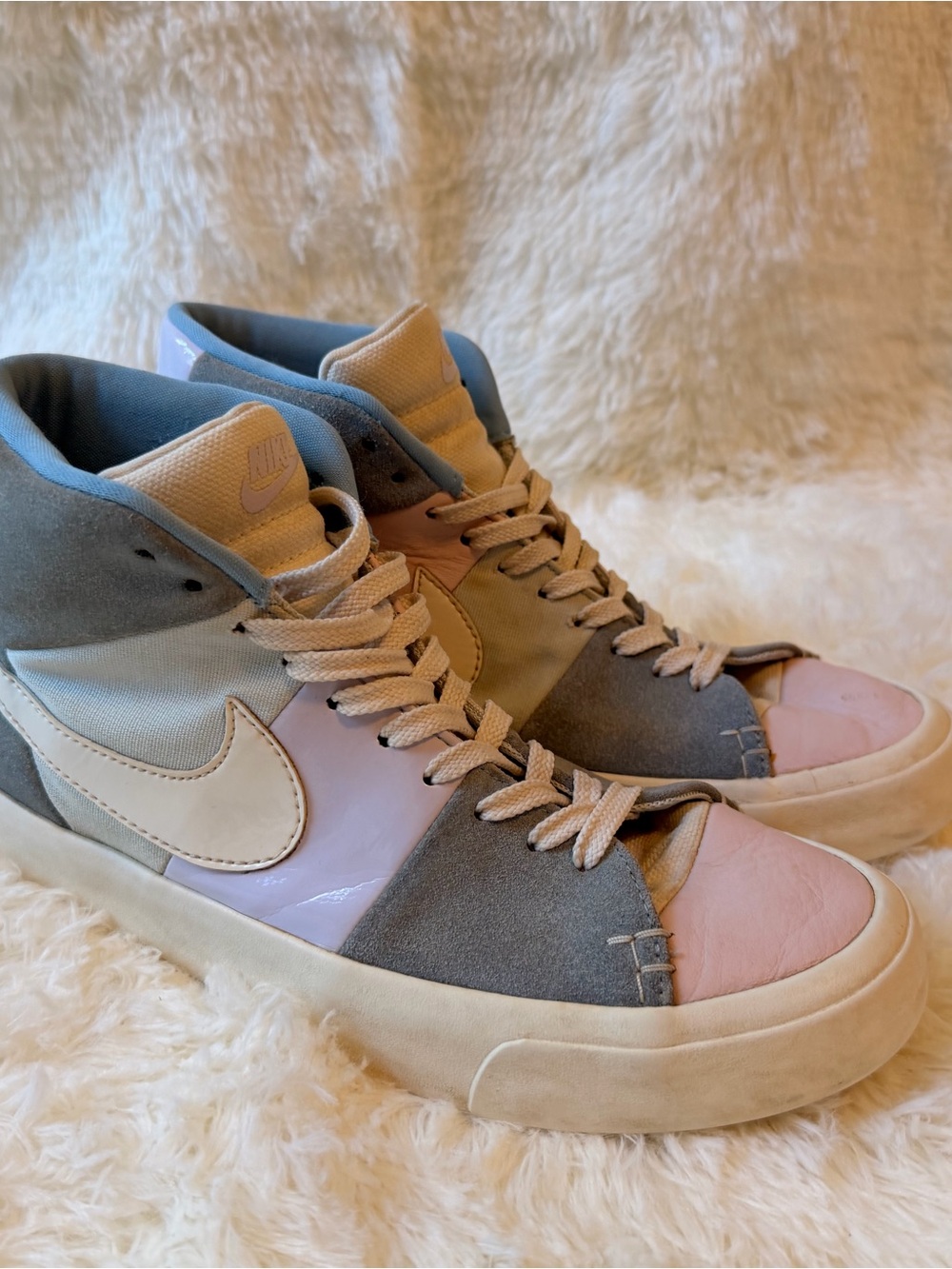 Nike Blazer Mid 77 Vintage Easter Pastel Men’s Size 8.5 Rare Shoes